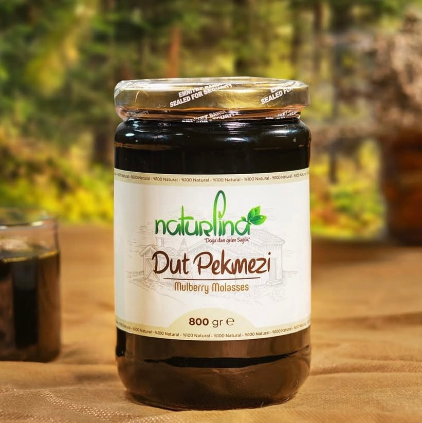 Authentieke Zwarte Moerbeistroop – 100% Natuurlijk