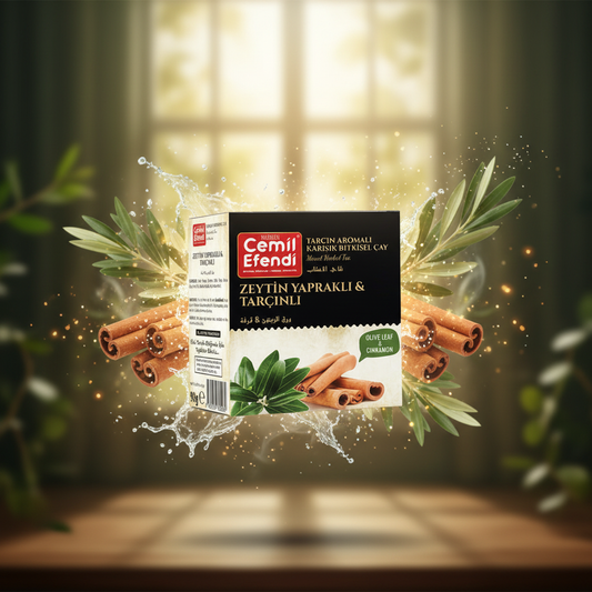 Zeytin Yapraklı & Tarçınlı Çay