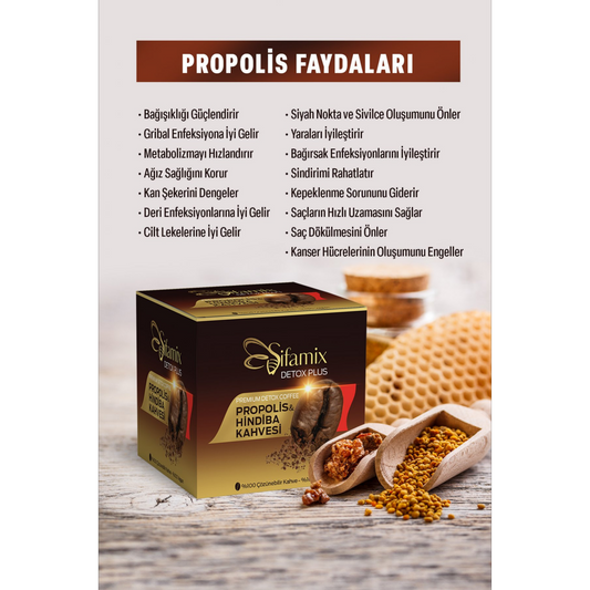 Şifamix Detox Plus Propolis & Hindiba Kahvesi