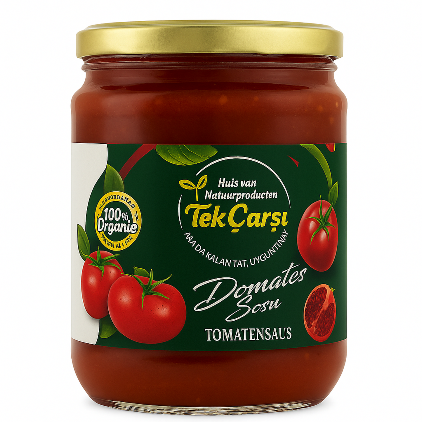 Domates Sosu 600gr | Ev Yapımı Doğal Hazır Sos — Naturlina Organics