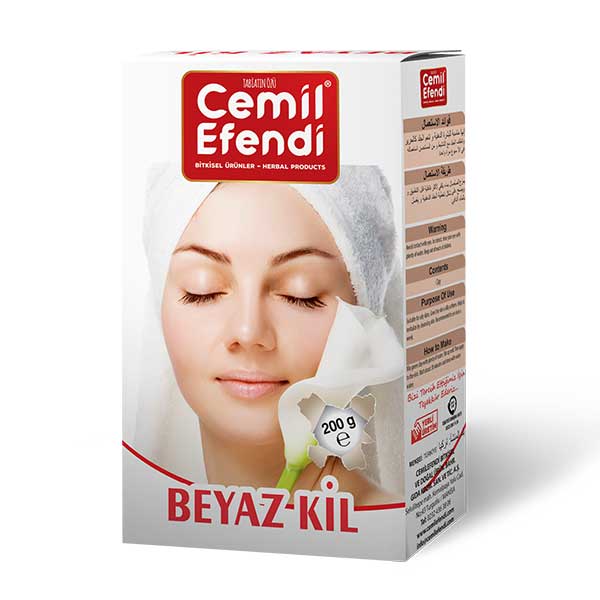 Witte Klei Masker 200 g