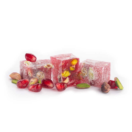 Çifte Kavrulmuş Narlı Lokum - Geleneksel & Organik Türk Lokumu | Naturlina Organics