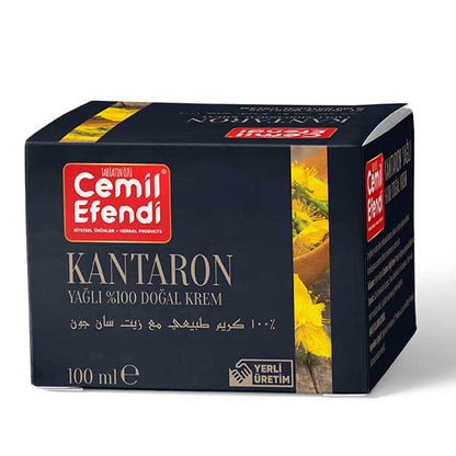 Kantaron Yağlı Doğal Krem