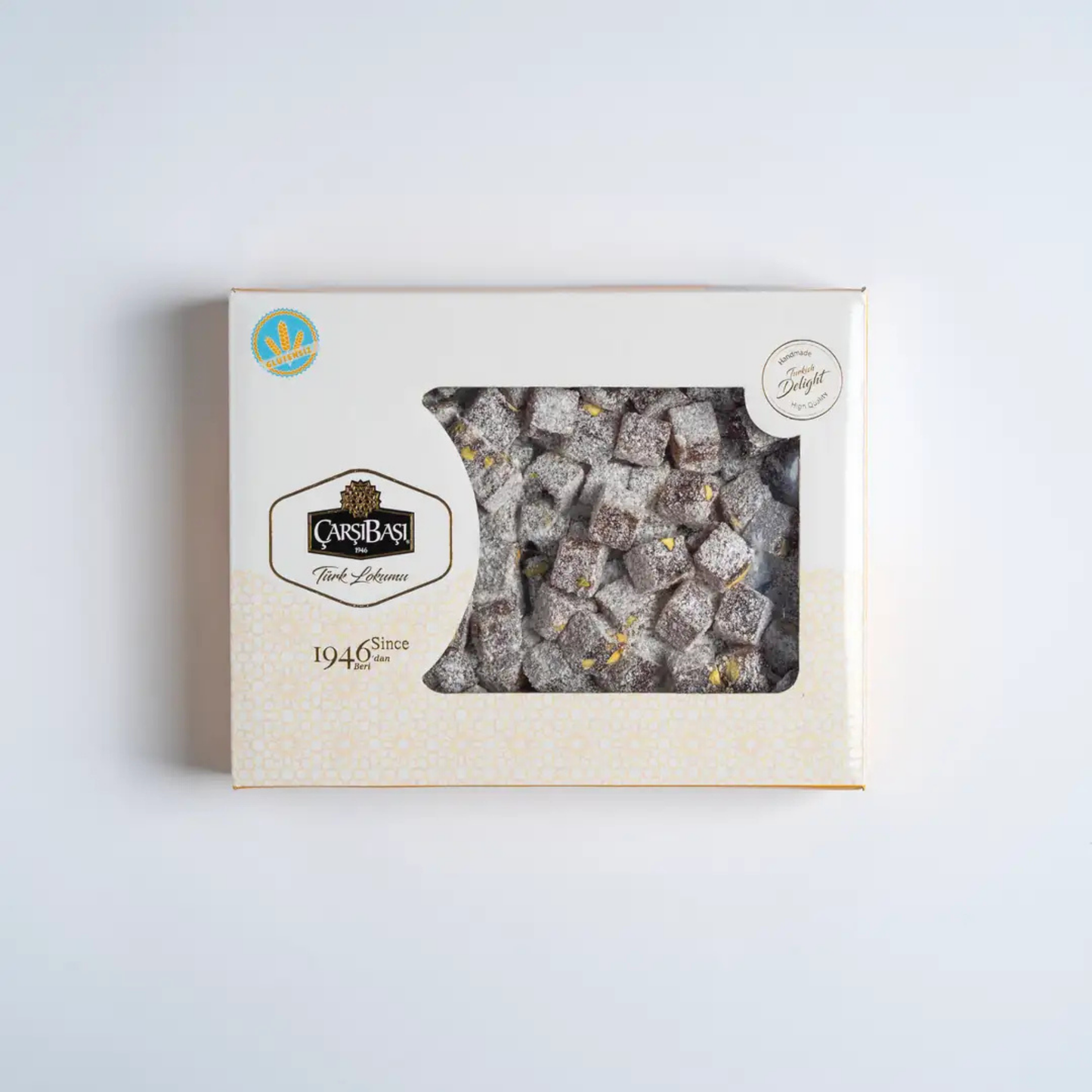 Antep Fıstıklı Hindistan Cevizli Çifte Kavrulmuş Duble Lokum 500gr | Kayseri — Naturlina Organics
