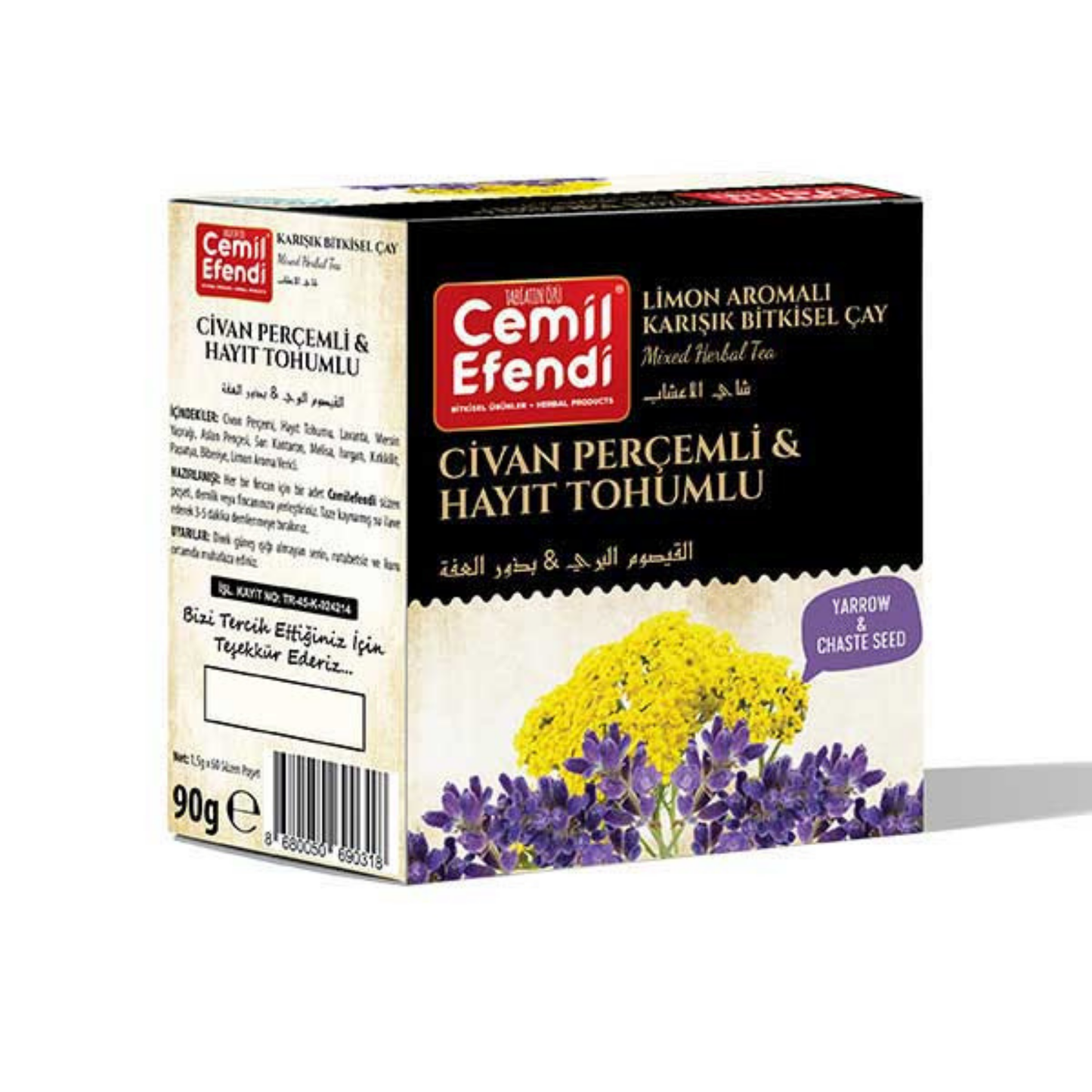 Yarrow & Chasteberry Seed Mixed Herbal Tea