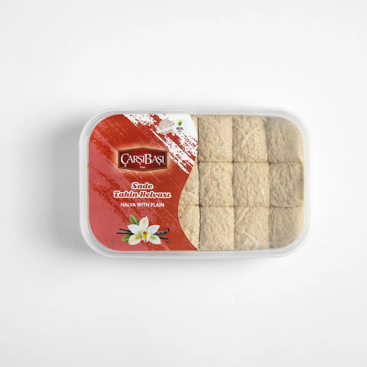 Dilimli Sade Tahin Helvası