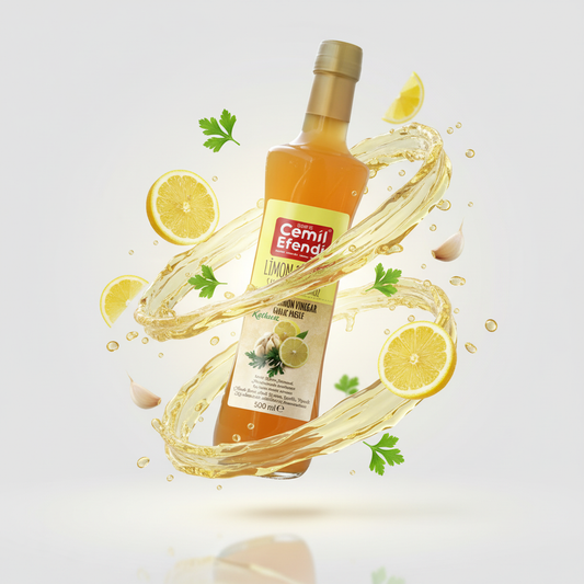 Limon Sarımsak Maydanoz Sirkesi