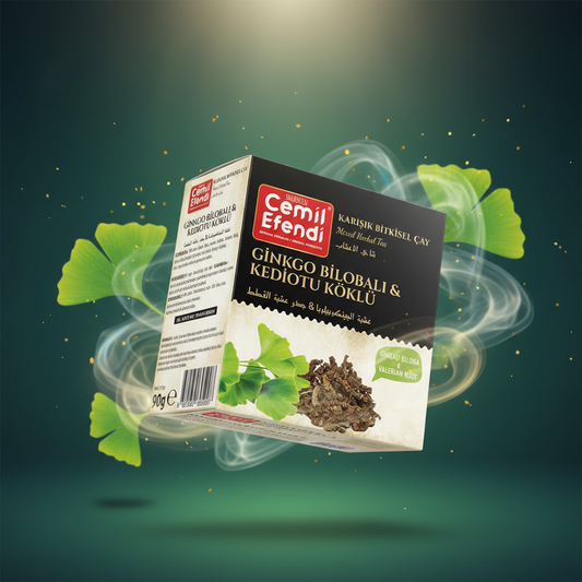 Ginkgo Biloba & Kedi Otu Köklü Çay