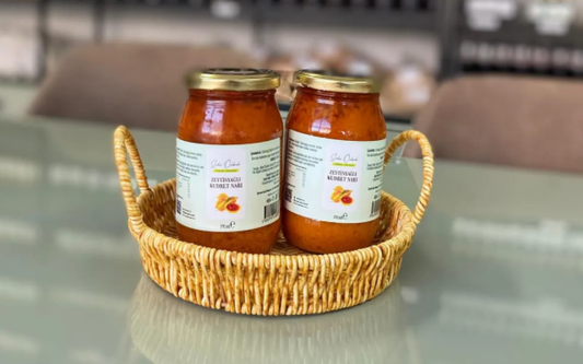Ev Usulü Zeytinyağlı Kudret Narı 330g | Doğal Fermente, Katkısız & Koruyucusuz