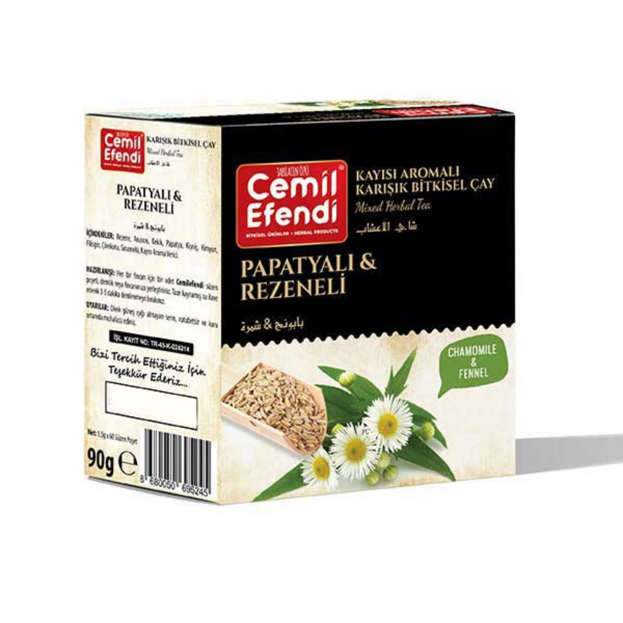 Papatyalı & Rezeneli Karışık Bitki Çayı