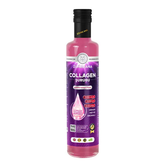 Zühre Ana Collagen Şurubu 250ml | Hidrolize Kolajen Peptit — Naturlina Organics